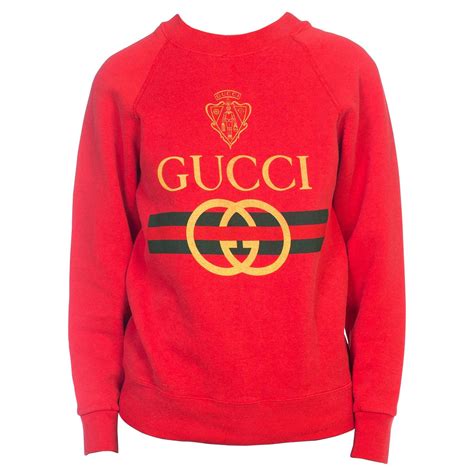 vintage bootleg gucci sweater|vintage Gucci sweatshirt for sale.